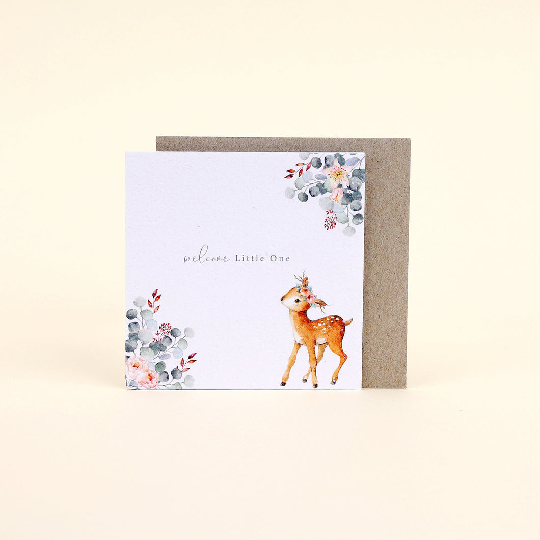 Welcome Little One Seeded Gift Card