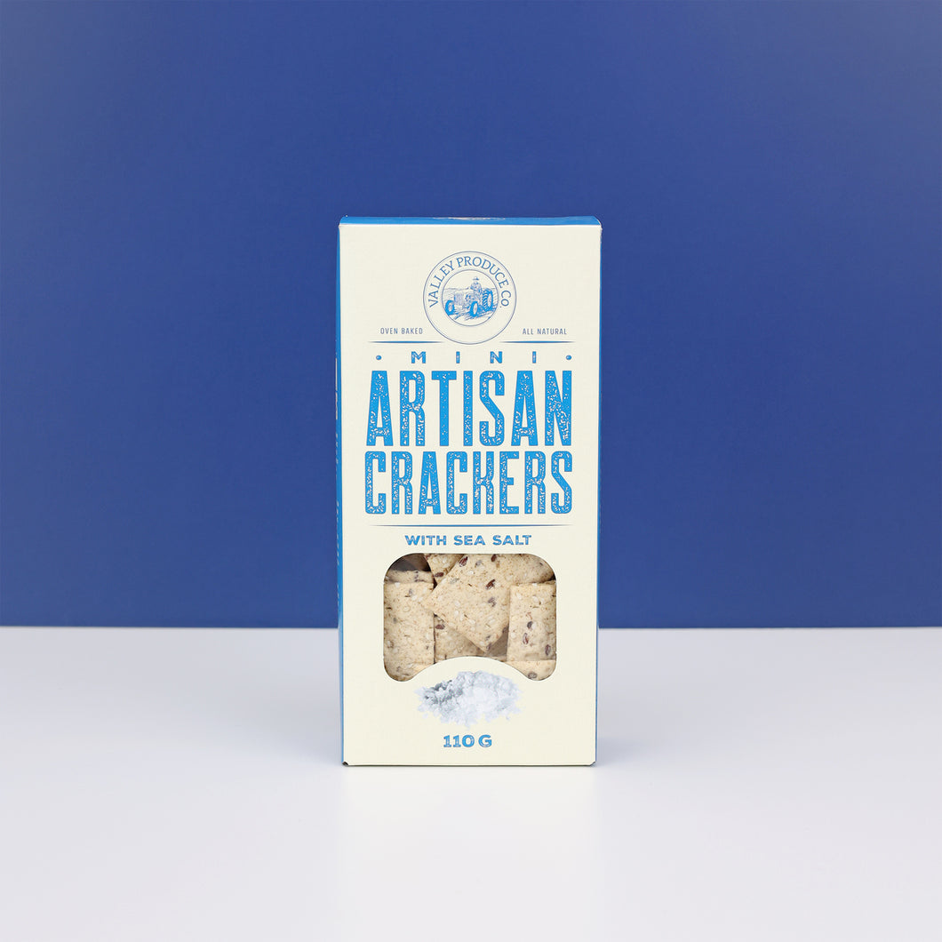 Mini Artisan Sea Salt Crackers
