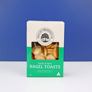 Garlic & Herb Bagel Toasts